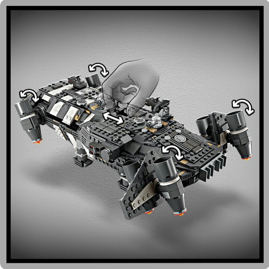 Lego Star Wars 75374 The Onyx Cinder Model Playset for Ages 10 and Up - Glamorous Boutique