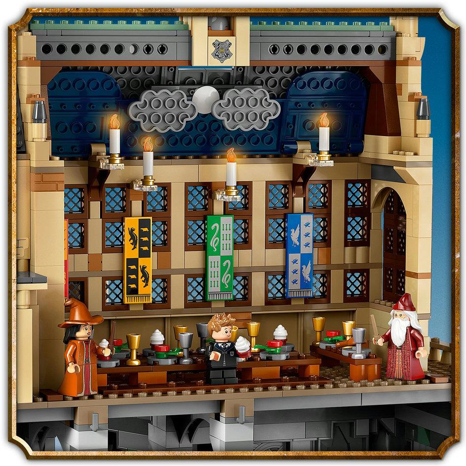 Lego Harry Potter 76435 Hogwarts Castle: The Great Hall for Ages 10+ - Glamorous Boutique