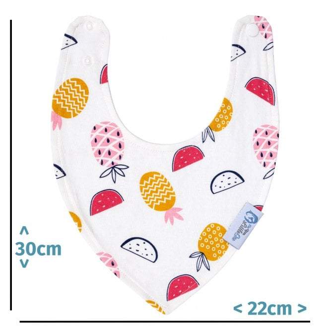 Baby Bandana Dribble Bibs Cotton Pack Of 8 - Girls - Glamorous Boutique