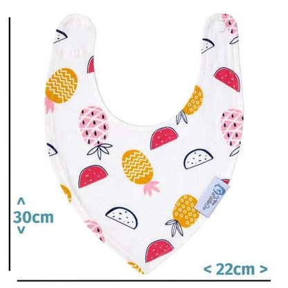 Baby Bandana Dribble Bibs Cotton Pack Of 8 - Girls - Glamorous Boutique