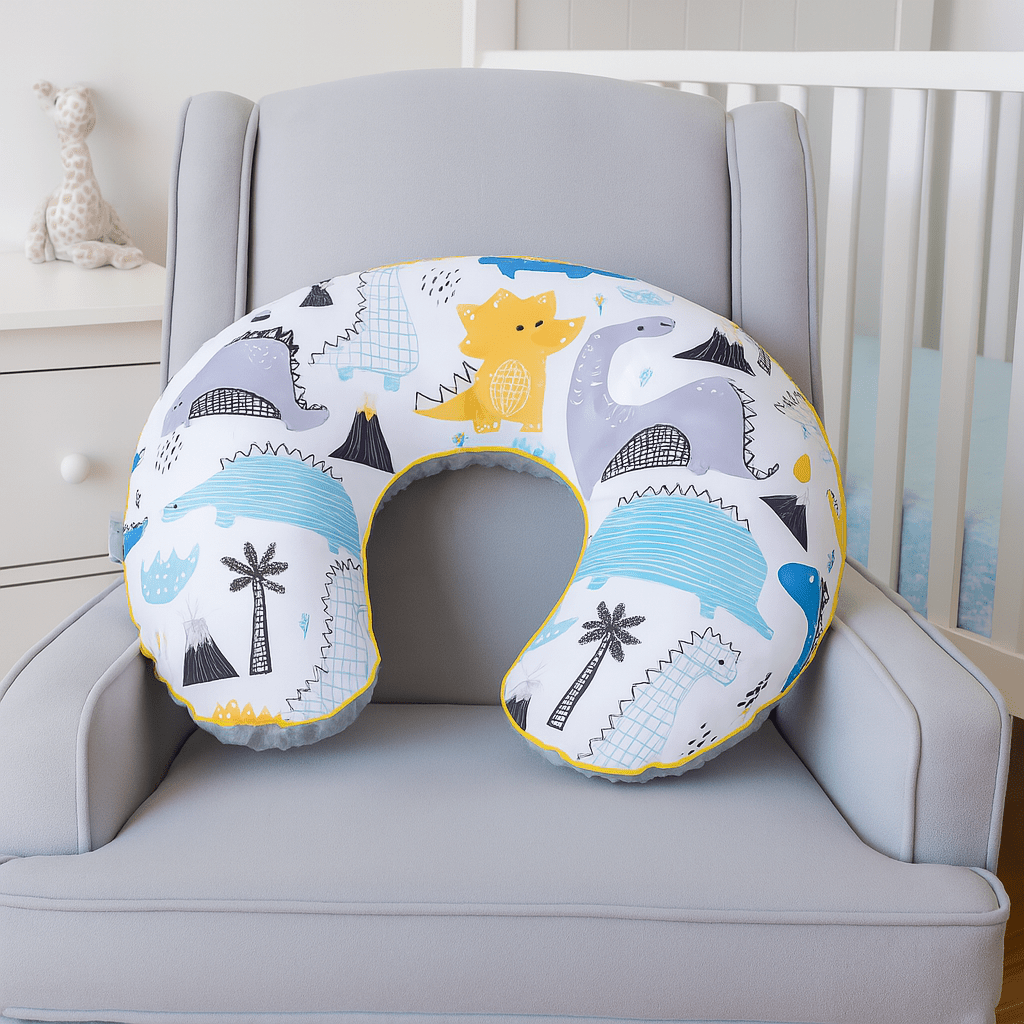 Breast Feeding Maternity Nursing Pillow - Dino - Glamorous Boutique
