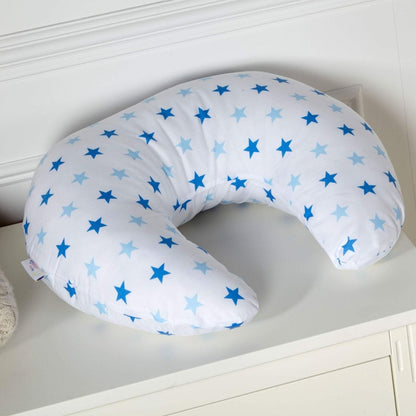 Breast Feeding Maternity Nursing Pillow - Little Star Blue - Glamorous Boutique