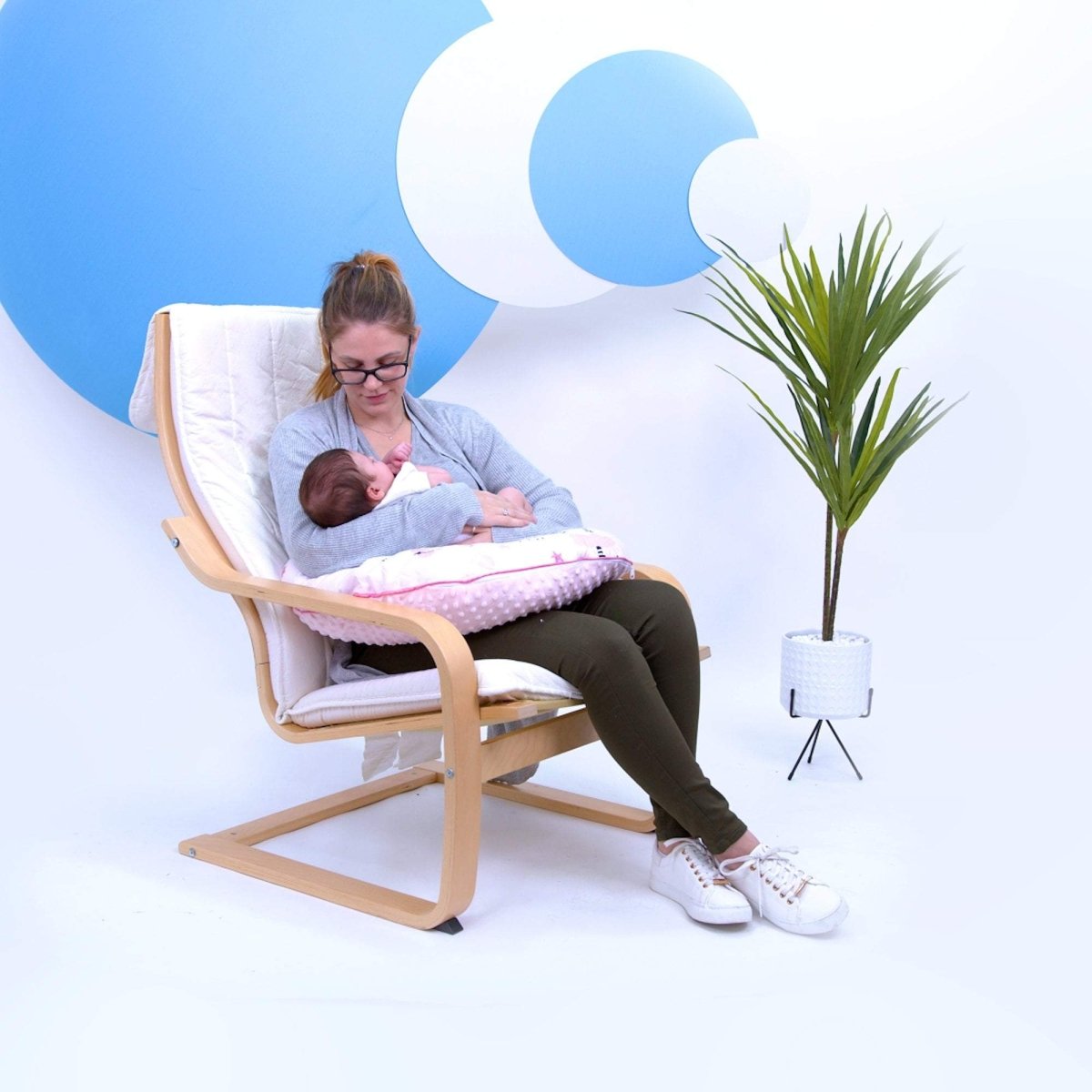 Breast Feeding Maternity Nursing Pillow - Pixie - Glamorous Boutique