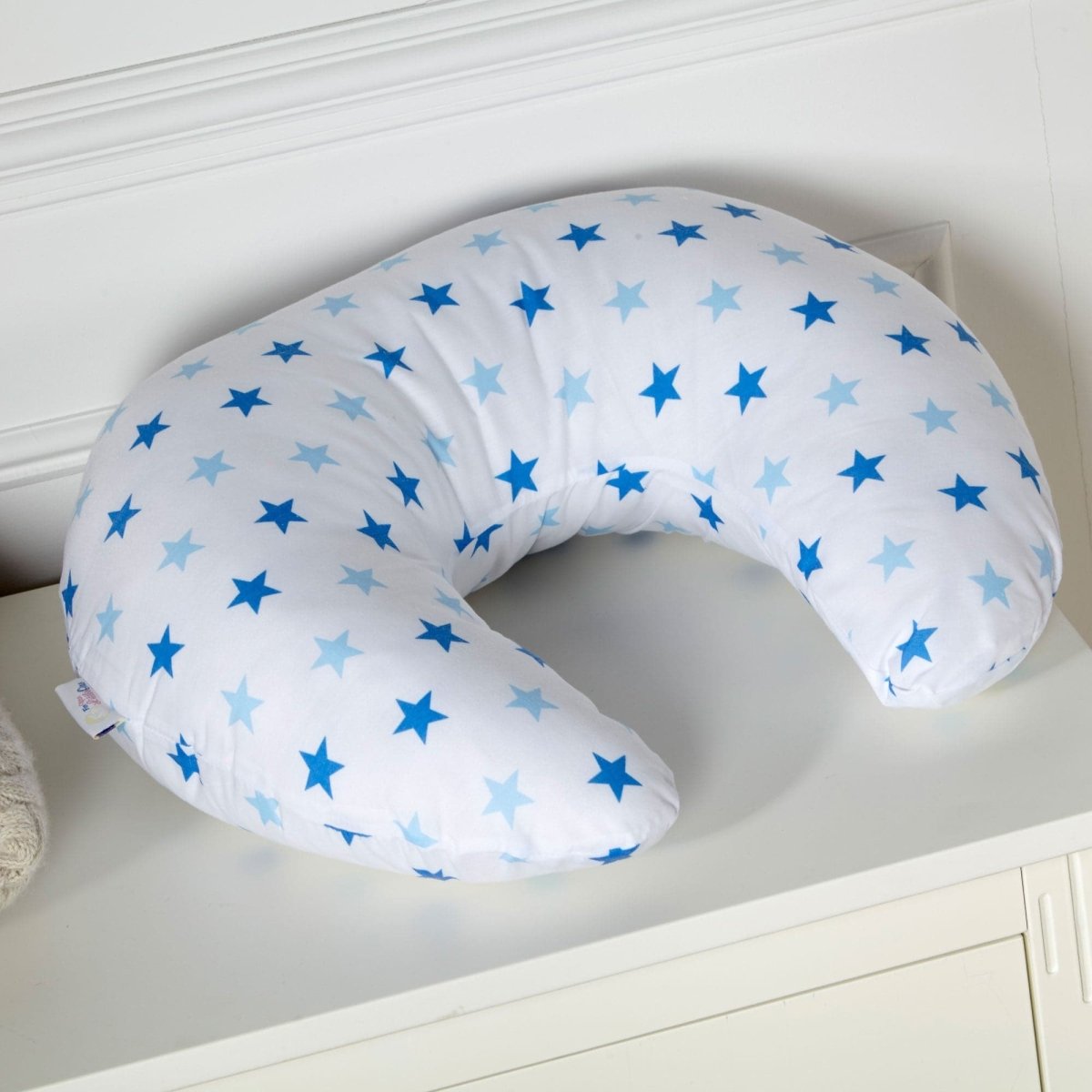 Breast Feeding Nursing Pillow - Little Blue Star (COVER ONLY) - Glamorous Boutique