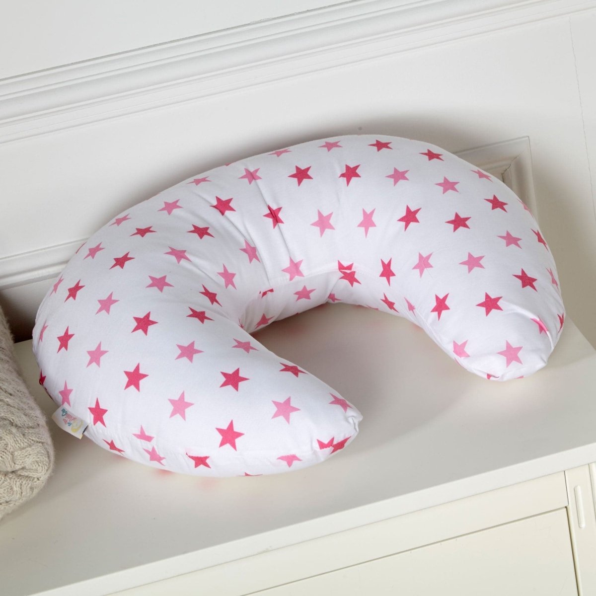 Breast Feeding Nursing Pillow - Little Pink Star (COVER ONLY) - Glamorous Boutique