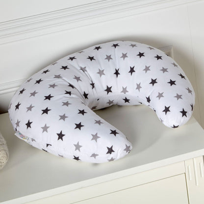 Breast Feeding Nursing Pillow  - Silver Twinkle (COVER ONLY) - Glamorous Boutique