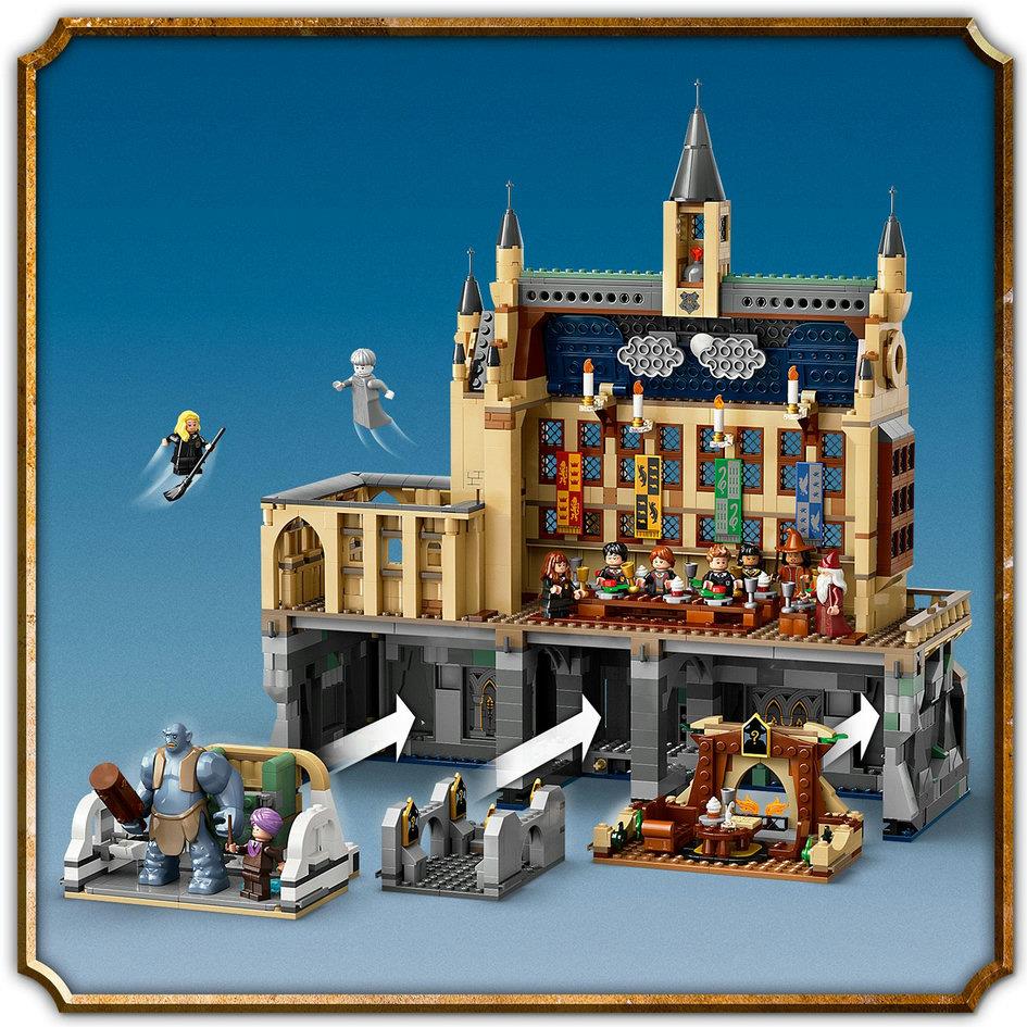 Lego Harry Potter 76435 Hogwarts Castle: The Great Hall for Ages 10+ - Glamorous Boutique