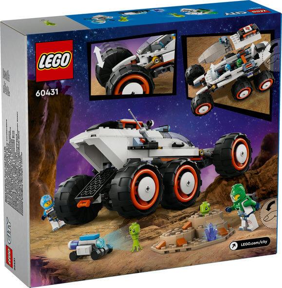 Lego City Space 60431 Space Explorer Rover & Alien Life for Ages 6+ - Glamorous Boutique