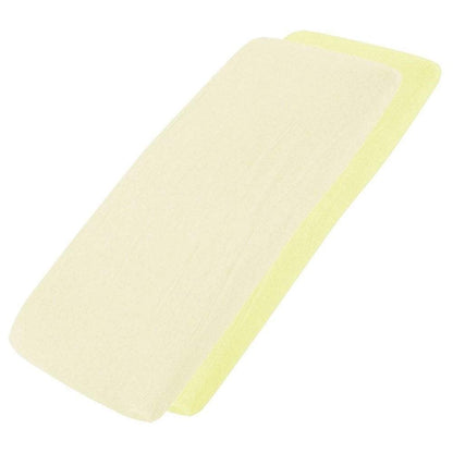 Crib Jersey Fitted Sheets 100% Cotton 40x90cm - Pack Of 2 - Fits All Models - Glamorous Boutique