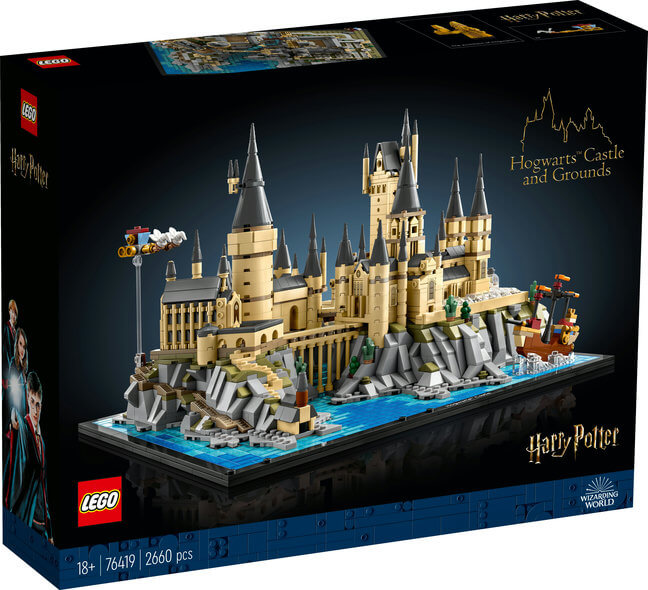 Lego Harry Potter 76419 Hogwarts Castle and Grounds for Ages 18 and Up - Glamorous Boutique