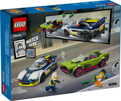 Lego City 60415 Police Car & Muscle Car Chase Playset for Ages 6 & Up - Glamorous Boutique