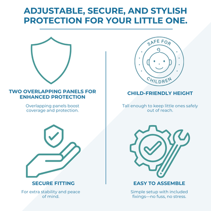 Extendable Baby Fireguard - Glamorous Boutique