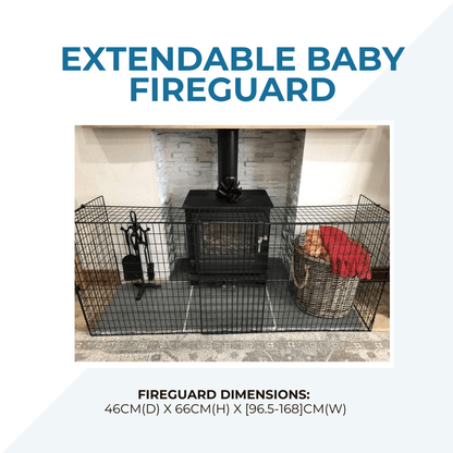 Extendable Baby Fireguard - Glamorous Boutique