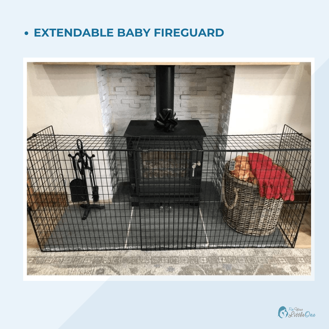 Extendable Baby Fireguard - Glamorous Boutique