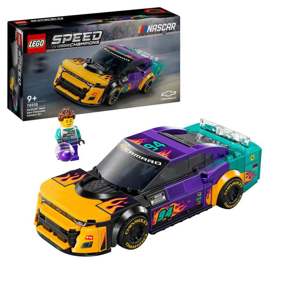 LEGO Speed Champions 76935 NASCAR Next Gen Chevrolet Camaro ZL1 Age 9+ - Glamorous Boutique