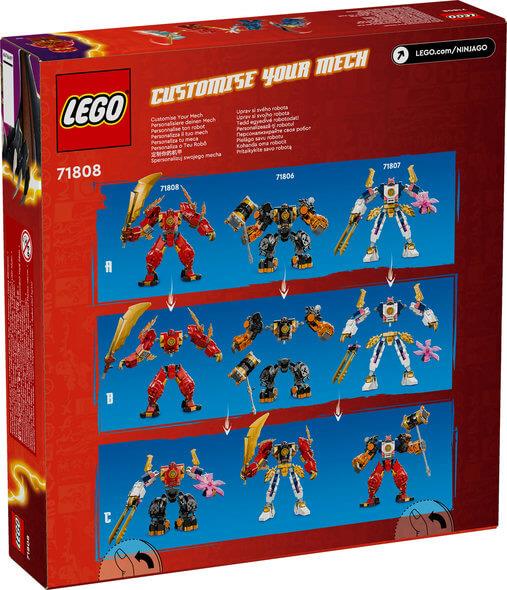 Lego Ninjago 71808 Kai's Elemental Fire Mech Playset for Ages 7 and Up - Glamorous Boutique