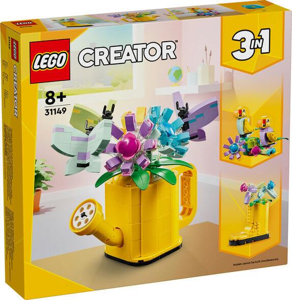 Lego Creator 3 in 1 31149 Flowers in Watering Can for Ages 8 and Up - Glamorous Boutique