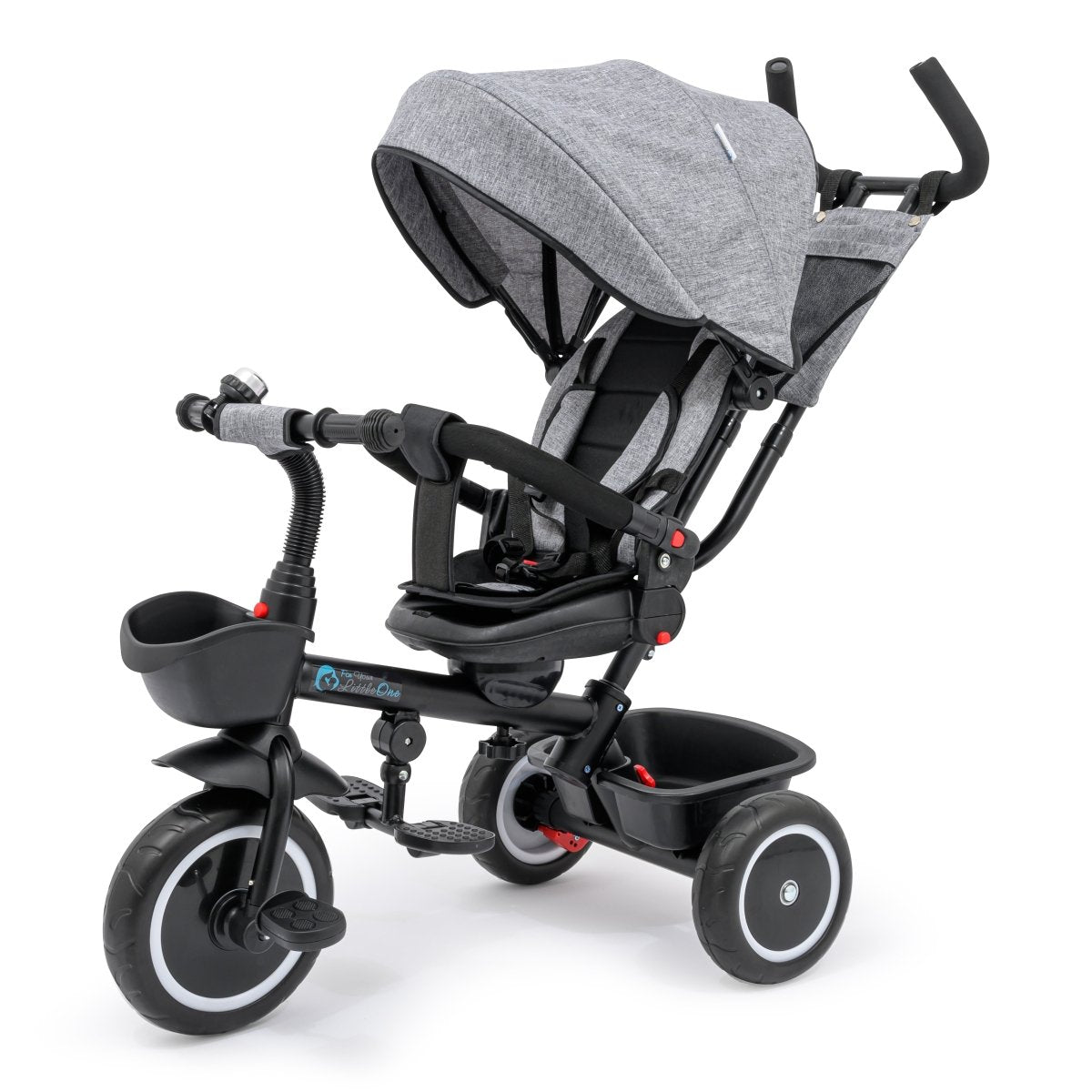 Foryourlittleone 6 in 1 Trike V3 - Grey (9 months - 5 years) - Glamorous Boutique