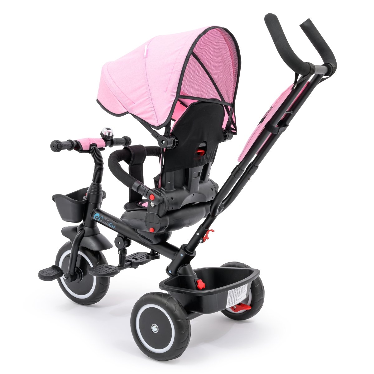 Foryourlittleone 6 in 1 Trike V3 - Pink (9 months - 5 years) - Glamorous Boutique