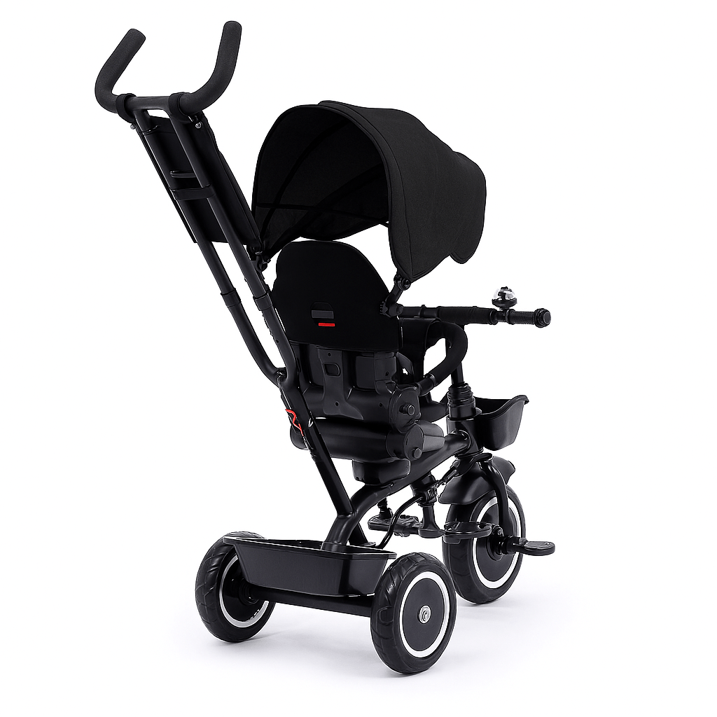 Foryourlittleone 6 in 1 Trike V3 - Black (9 months - 5 years) - Glamorous Boutique
