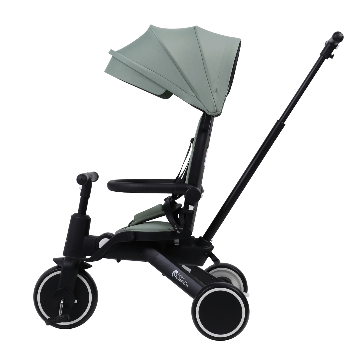 Foryourlittleone Xplor 6 in 1 Foldable Trike - Green (10m-5y) - Glamorous Boutique