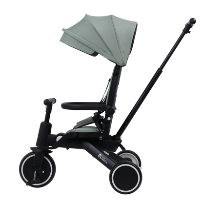 Foryourlittleone Xplor 6 in 1 Foldable Trike - Green (10m-5y) - Glamorous Boutique