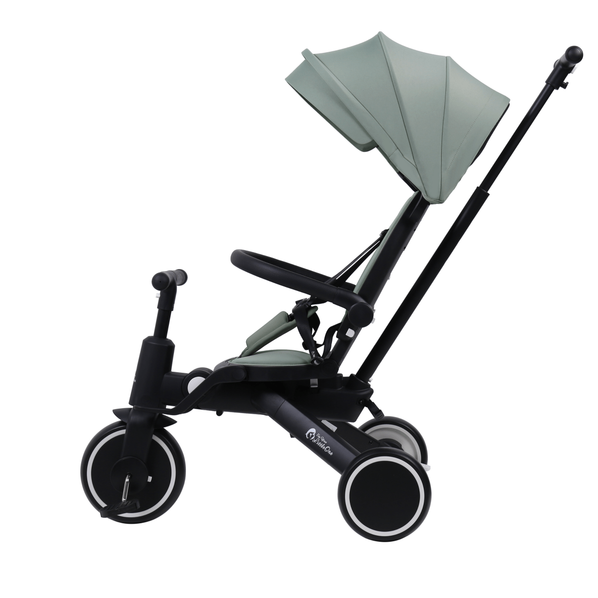 Foryourlittleone Xplor 6 in 1 Foldable Trike - Green (10m-5y) - Glamorous Boutique