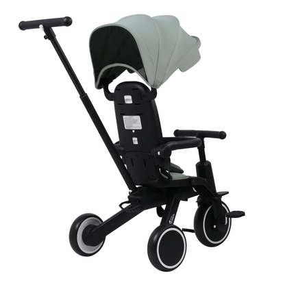 Foryourlittleone Xplor 6 in 1 Foldable Trike - Green (10m-5y) - Glamorous Boutique
