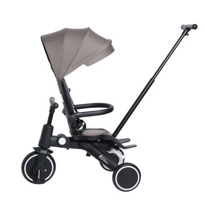 Foryourlittleone Xplor 6 in 1 Foldable Trike - Grey Olive (10m-5y) - Glamorous Boutique