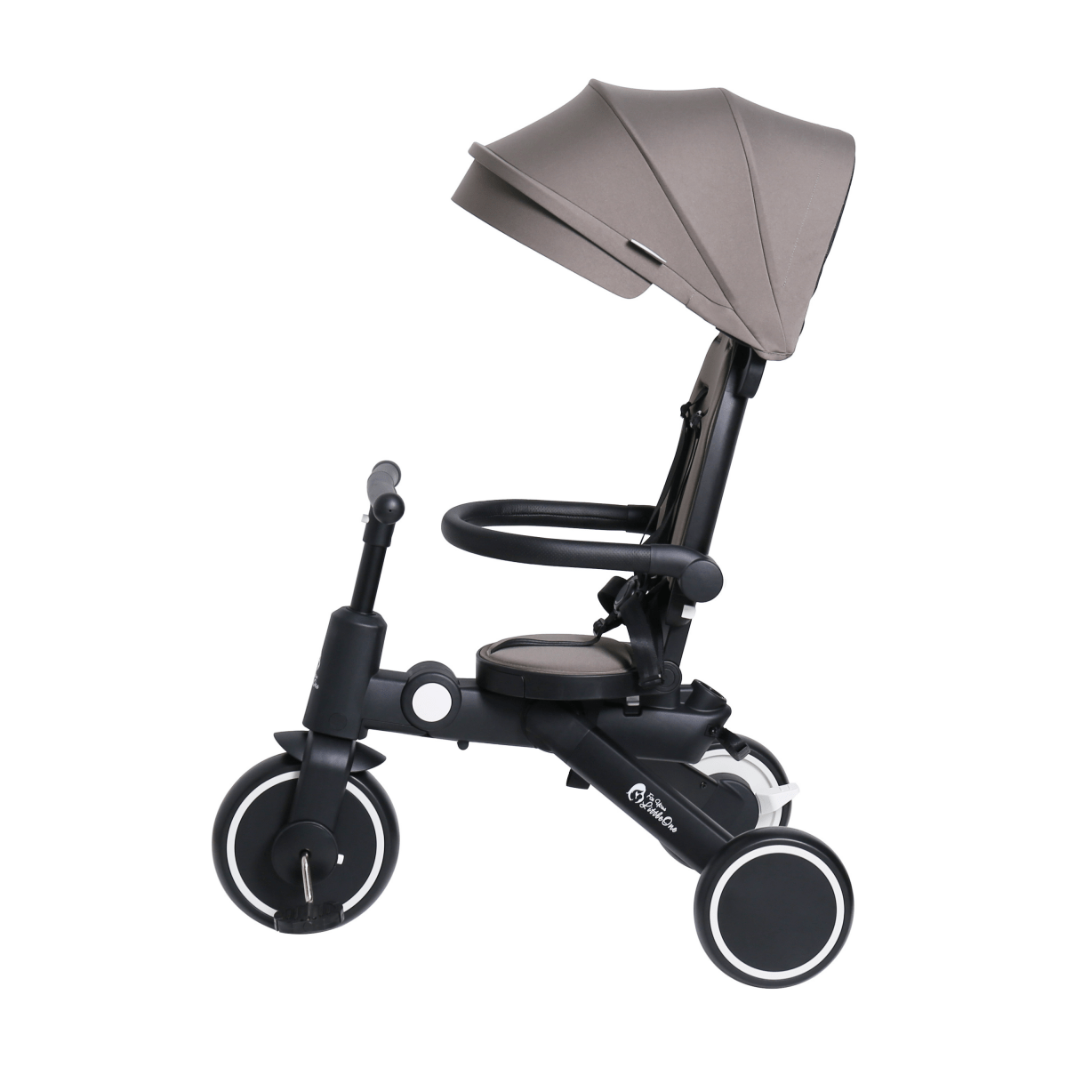 Foryourlittleone Xplor 6 in 1 Foldable Trike - Grey Olive (10m-5y) - Glamorous Boutique