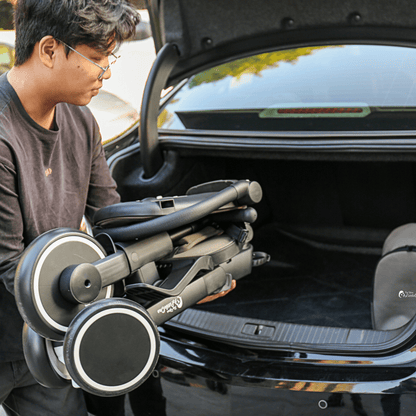 Foryourlittleone Xplor 6 in 1 Foldable Trike - Grey Olive (10m-5y) - Glamorous Boutique