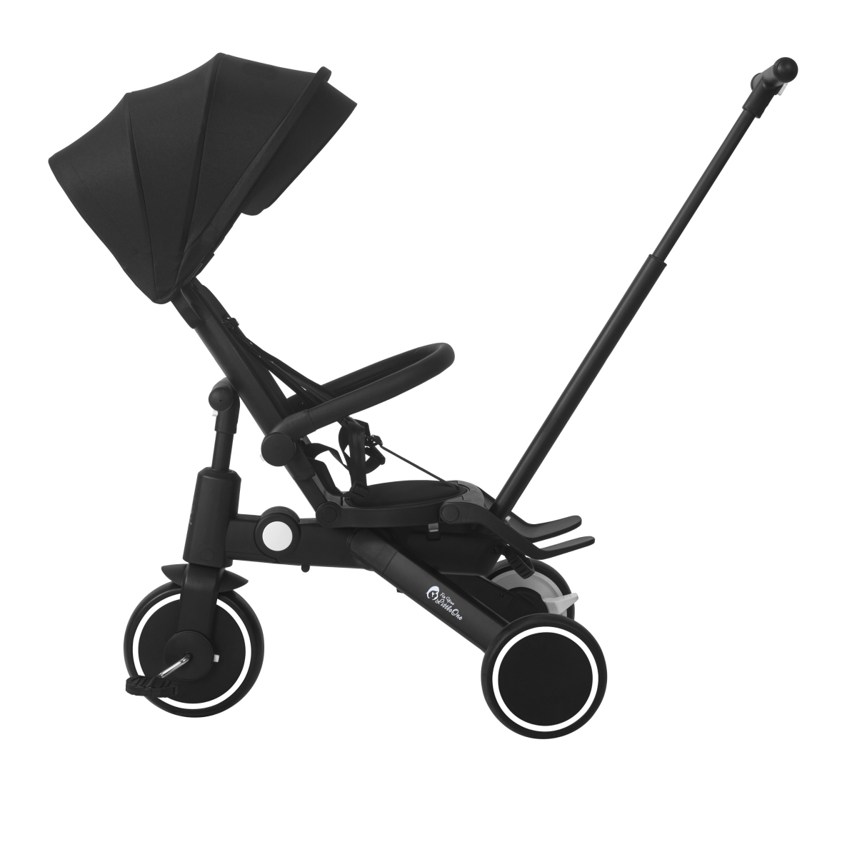 Foryourlittleone Xplor 6 in 1 Foldable Trike - Jet Black (10m-5y) - Glamorous Boutique