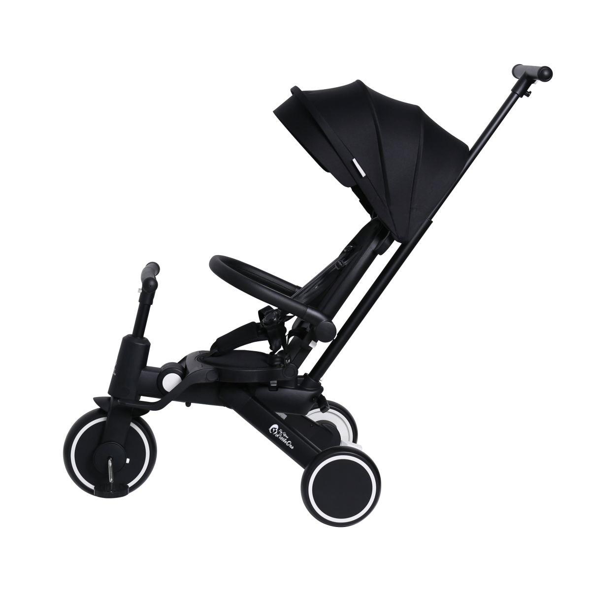 Foryourlittleone Xplor 6 in 1 Foldable Trike - Jet Black (10m-5y) - Glamorous Boutique