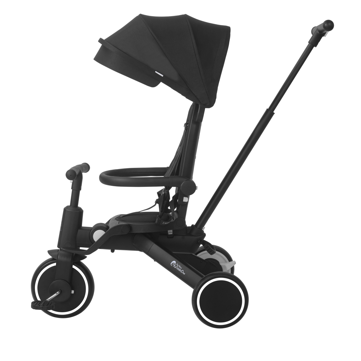 Foryourlittleone Xplor 6 in 1 Foldable Trike - Jet Black (10m-5y) - Glamorous Boutique