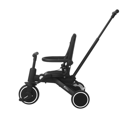 Foryourlittleone Xplor 6 in 1 Foldable Trike - Jet Black (10m-5y) - Glamorous Boutique