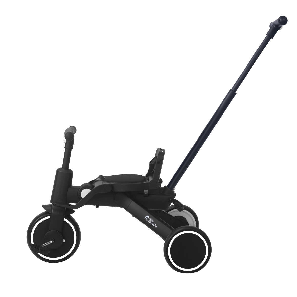 Foryourlittleone Xplor 6 in 1 Foldable Trike - Jet Black (10m-5y) - Glamorous Boutique