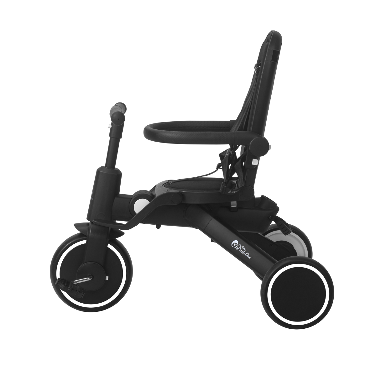 Foryourlittleone Xplor 6 in 1 Foldable Trike - Jet Black (10m-5y) - Glamorous Boutique