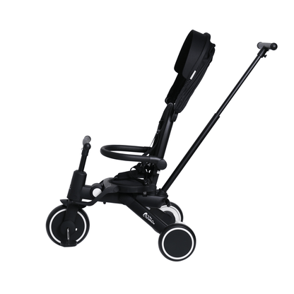 Foryourlittleone Xplor 6 in 1 Foldable Trike - Jet Black (10m-5y) - Glamorous Boutique