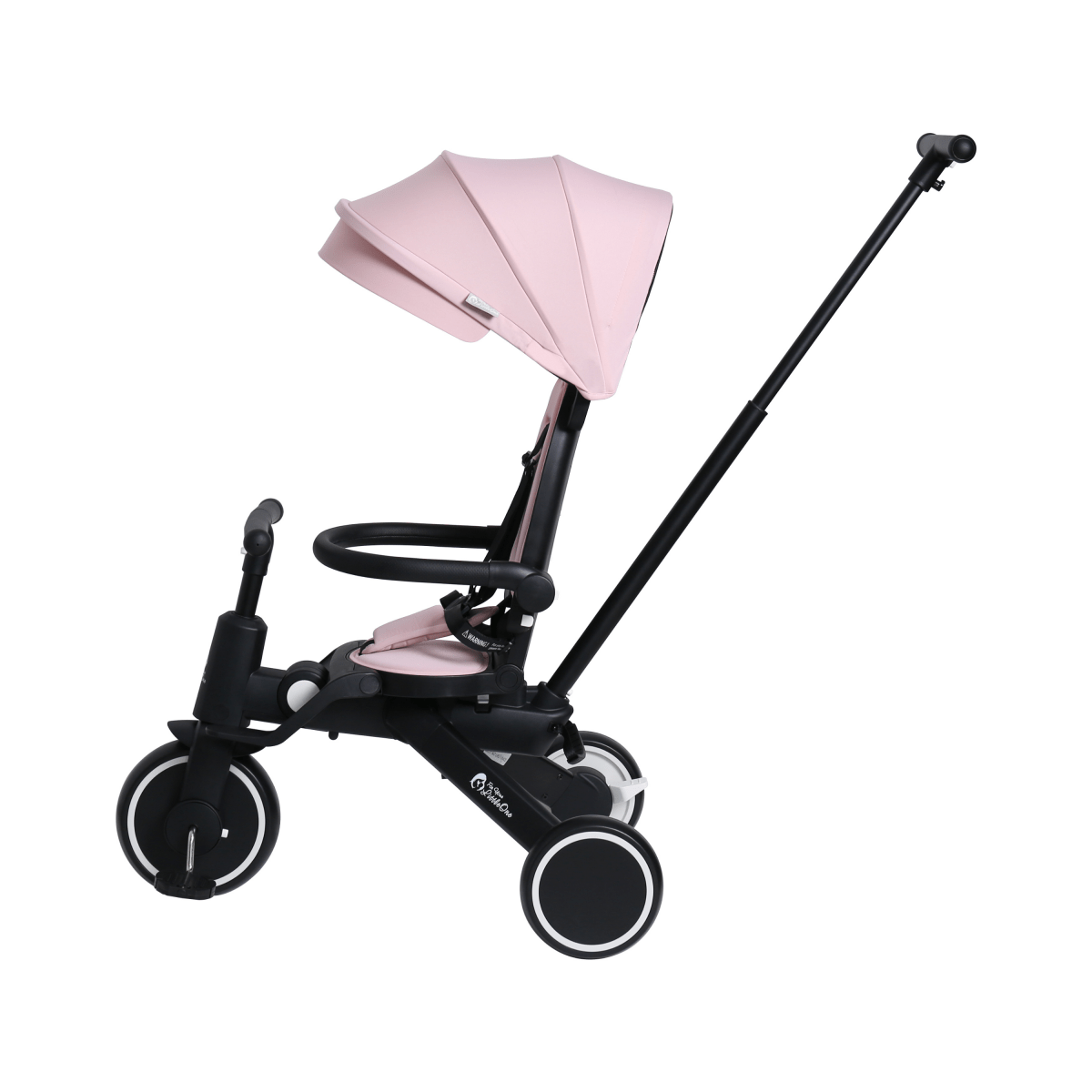 Foryourlittleone Xplor 6 in 1 Foldable Trike - Pastel Pink (10m-5y) - Glamorous Boutique