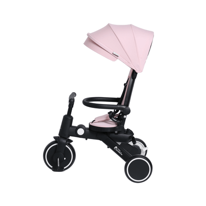 Foryourlittleone Xplor 6 in 1 Foldable Trike - Pastel Pink (10m-5y) - Glamorous Boutique