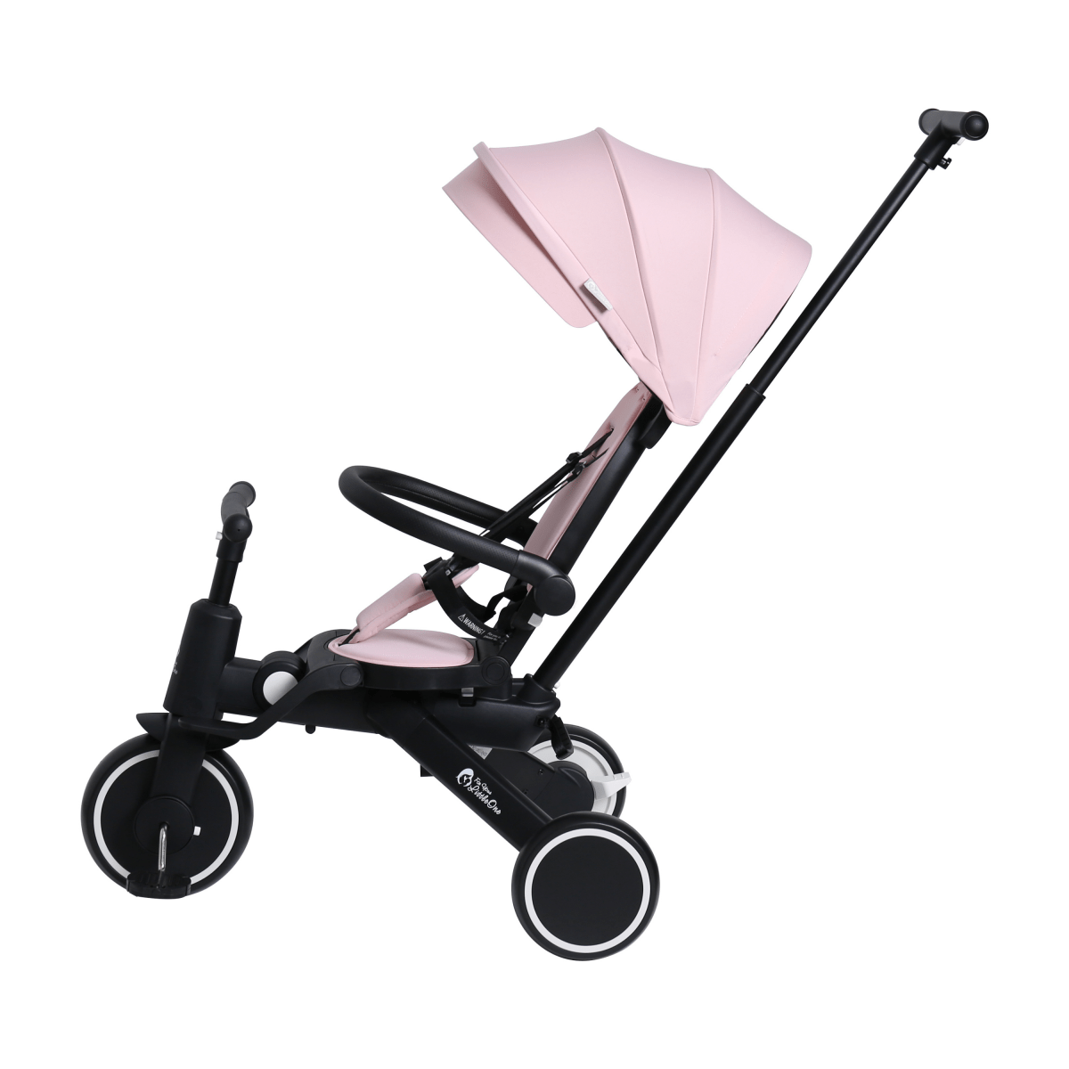 Foryourlittleone Xplor 6 in 1 Foldable Trike - Pastel Pink (10m-5y) - Glamorous Boutique
