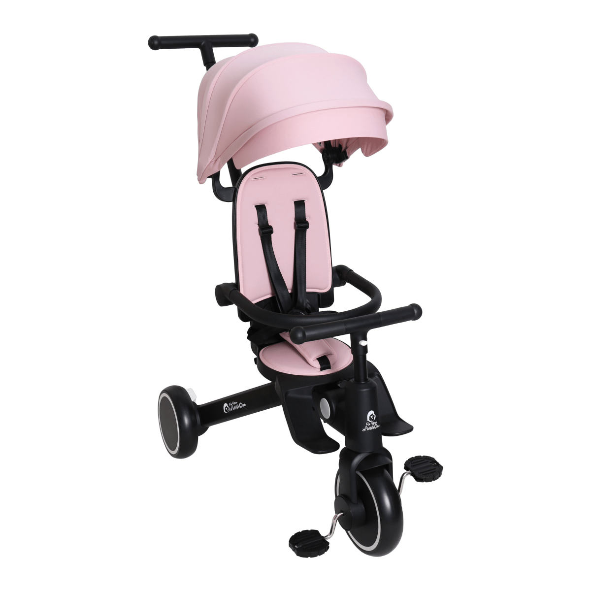 Foryourlittleone Xplor 6 in 1 Foldable Trike - Pastel Pink (10m-5y) - Glamorous Boutique