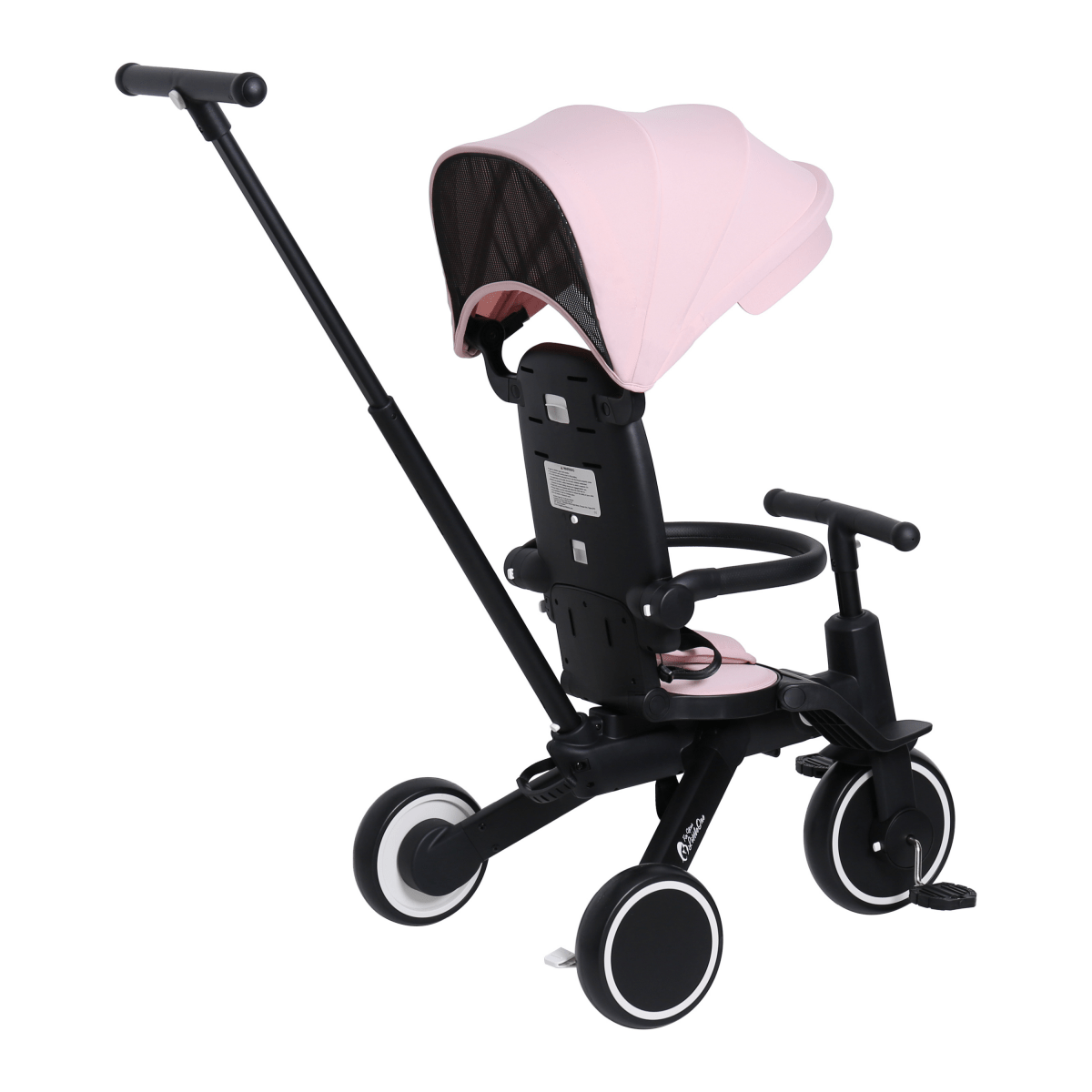 Foryourlittleone Xplor 6 in 1 Foldable Trike - Pastel Pink (10m-5y) - Glamorous Boutique