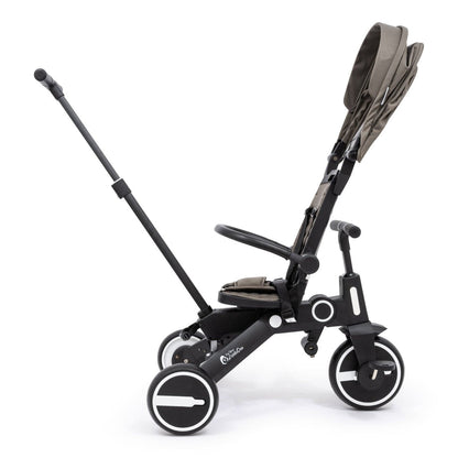 Foryourlittleone Xplor Plus 6 in 1 Foldable Trike - Grey Olive (10m-5y) - Glamorous Boutique