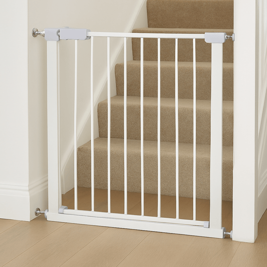 FYLO 3x Baby Safety Stair Gate  Pressure Fit 75-86cm (3 pack) - Glamorous Boutique