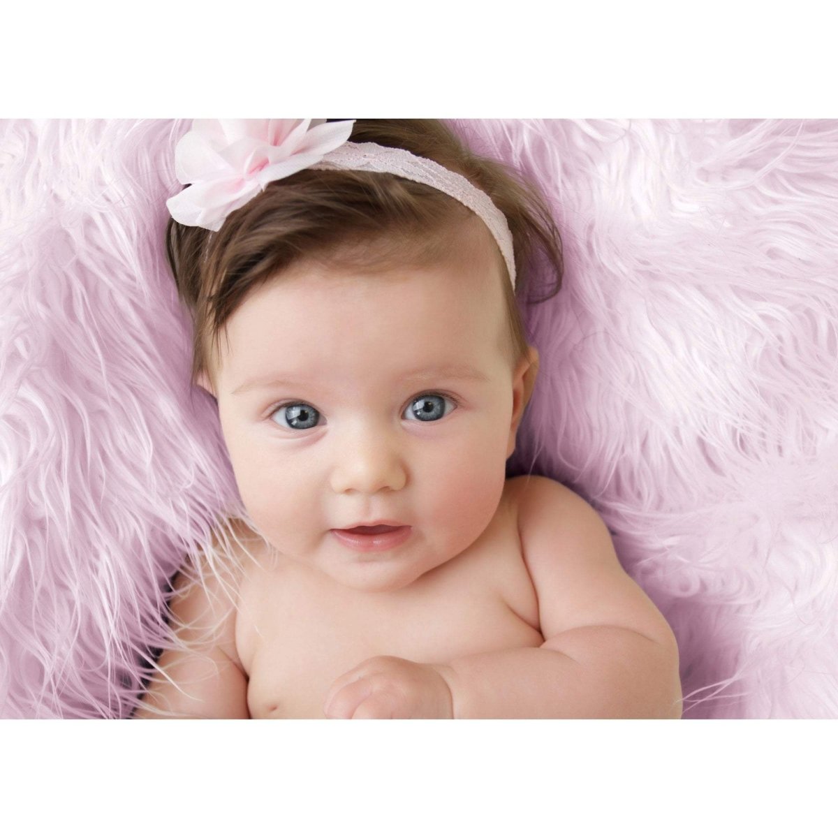 Luxury Faux Fur Baby Blanket - Pink - Glamorous Boutique