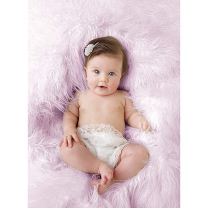 Luxury Faux Fur Baby Blanket - Pink - Glamorous Boutique