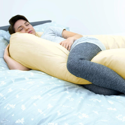 Maternity Pillow And Case 12 Ft - Buttercup Cream - Glamorous Boutique