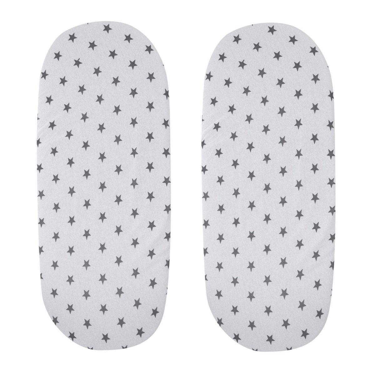 Moses Basket Jersey Fitted Sheet 100% Cotton - Pack Of 2 - Glamorous Boutique