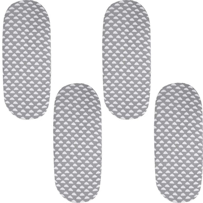 Moses Basket Jersey Fitted Sheet 100% Cotton - Pack Of 4 - Glamorous Boutique